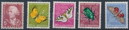 ** 1957 Pro Juventute Sor Mi 648-652 - Other & Unclassified