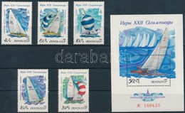 ** 1978 Nyári Olimpia Sor Mi 4781-4785 + Blokk Mi 133 - Andere & Zonder Classificatie