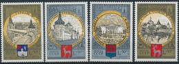 ** 1978 Nyári Olimpia, Moszkva (VII) Sor Mi 4788-4791 - Andere & Zonder Classificatie