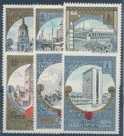 ** 1980 Nyári Olimpia 1980 (XVI) Sor Mi 4949-4954 - Andere & Zonder Classificatie