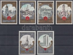 ** 1980 Nyári Olimpia: Városok Sor Mi 4949-4954 - Andere & Zonder Classificatie