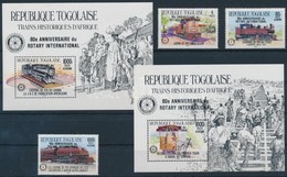 ** 1985 Rotary Felülnyomott Sor Mi 1911-1913 + Blokksor 276-277 - Autres & Non Classés