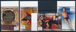 ** 2004 Nyári Olimpia, Athén ívszéli Sor Mi 3249-3252 - Altri & Non Classificati