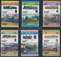 ** 1984 Mozdony (I) Sor 6 Párban Mi 1-12 - Andere & Zonder Classificatie