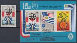 ** 1975 Bélyegkiállítás: Olimpia Mi 1369 + Blokk Mi 28 - Altri & Non Classificati