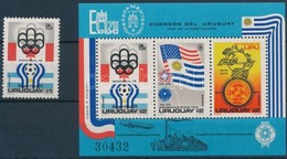 ** 1975 Bélyegkiállítás: Olimpia Mi 1369 + Blokk Mi 28 - Other & Unclassified