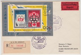 1975 Olimpia Blokk FDC-n Mi 24 - Other & Unclassified