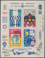 ** 1976 UPU, Olimpia, Labdarúgó Vb, VIT Sor Mi 1402-1405 Vágott Blokkformában - Altri & Non Classificati