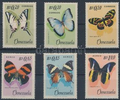 ** 1966 Lepkék Sor Mi 1639-1644 - Andere & Zonder Classificatie