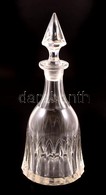 Dekoratív Kiöntő, Dugóval, Apró Csorbákkal, M: 32 Cm - Verre & Cristal