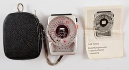 Cds Reflex Fénymérő Bőrtokban, Leírással, Elem Nélkül - Fotoapparate