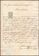 1857 Gródek (ma: Horodok, Ukrajna), Latin Nyelvű Anyakönyvi Kivonat, Okmánybélyeggel, Papírfelzetes Viaszpecséttel - Unclassified