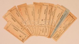 1983 Szegedi Mozi és Színház Jegyek 14 Db - Zonder Classificatie