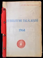 1968 A Csepel Labdarúgósportjának Jubileumi Találkozójára összeállított Fotóalbum, 42 Db Fotóval, Eredményekkel, Aláírás - Non Classés