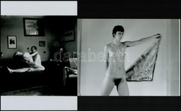 Cca 1974 Pásztorórák Lakásban és Műteremben, Szolidan Erotikus Felvételek, 13 Db Vintage Negatív + 2 Db Mai Nagyítás, A  - Other & Unclassified