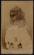 1889 Habsburg-Lotaringiai Gizella (1856-1932) Főhercegnő Portréja, Nagyméretű Keményhátú Fotó Othmar Von Türk Bécsi Műte - Andere & Zonder Classificatie