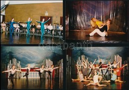 1988 Újpest, A Danubius Táncegyüttes Fellépése, 23 Db Színes Fotó, Egy Részük Hátulján Feliratozva, Különböző Méretben - Andere & Zonder Classificatie