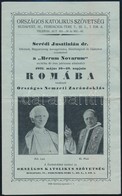 1931 Országos Nemzeti Zarándoklat Rómába A Rerum Novarum Enciklika 40 éves Jubileumára Serédi Jusztinián Szervezésében,  - Zonder Classificatie