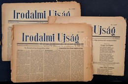 1956 Irodalmi Újság 3 Száma, április 28., Szeptember 29., Október 6., Kissé Viseltes állapotban - Zonder Classificatie