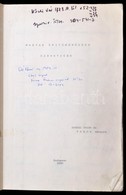 1980 Magyar Építőművészek Szövetsége Rendes Tagok és Tagok Névsora. Bp., 1980. Számos Bejegyzéssel, átjavítással. Sérült - Zonder Classificatie