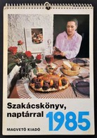 1985 Szakácskönyv Naptárral. Bp., Magvető, Spirálozott. - Zonder Classificatie