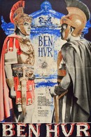 1982 Ben Hur Színes Amerikai Film Plakátja, Hajtott, 57×39 Cm - Andere & Zonder Classificatie