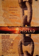 1997 Amistad, Filmplakát, A Sarkain Apró Lyukakkal, Ragasztásnyomokkal, 95x67 Cm. - Andere & Zonder Classificatie