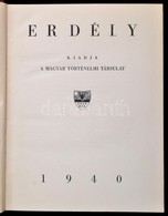 Deér József (szerk.): Erdély. Szerk. Bp., 1940, Magyar Történelmi Társulat, 283 P.+4 Db Térképmelléklettel. Sok Fekete-f - Zonder Classificatie