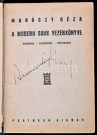 Maróczy Géza: A Modern Sakk Vezérkönyve. Kezdőknek, Haladóknak, Mestereknek. Bp., [1940], Pantheon, 320 P. Első Kiadás.  - Non Classificati