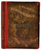 Wagner, Hermann: Naturschilderungen. Stuttgart, 1860. Thienemann Átkötött Félvászon Kötésben. 282p.  + 10 Litho Tábla - Ohne Zuordnung