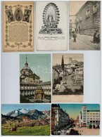 ** * 50 Db RÉGI Külföldi Városképes Lap Jó Minőségben / 50 Pre-1945 European Town-view Postcards In Good Condition - Zonder Classificatie