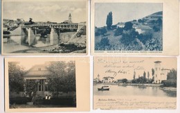 ** * 14 Db RÉGI Magyar Városképes Lap / 14 Pre-1945 Hungarian Town-view Postcards - Ohne Zuordnung