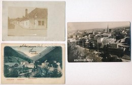 ** * 10 Db RÉGI Erdélyi Városképes Lap / 10 Pre-1945 Transylvanian Town-view Postcards - Non Classés