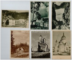 ** * 50 Db MODERN Román Városképes Lap Főleg Az 1950-es évekből / 50 Modern Romanian Town-view Postcards Mostly From The - Non Classés