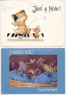 ** * 24 Db MODERN Macska Motívumlap / 24 Modern Cat Motive Postcards - Non Classificati