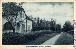 * T2 1932 Balatonszemes, Felső Villasor. Dobránszki Testv. Kiadása - Zonder Classificatie