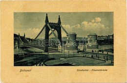 T2 1929 Budapest, Erzsébet Híd. Dr. Trenkler és Társa Bdp. 8. - Zonder Classificatie