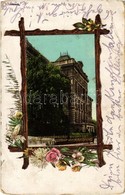 T3 1907 Budapest I. Ferenc József Gimnázium. Art Nouveau, Floral, Litho (EB) - Zonder Classificatie
