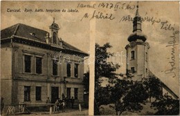 T2 1927 Tarcal, Római Katolikus Templom és Iskola - Non Classificati