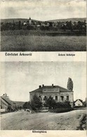 T3/T4 Árkos, Sepsiárkos, Arcus; Látkép, Községháza / General View, Town Hall (r) - Non Classificati