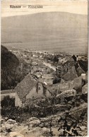 ** T2/T3 Bárcarozsnyó, Rozsnyó, Rosenau, Rasnov; Látkép A Vártól / View From The Castle Hill (EK) - Ohne Zuordnung