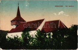 T3 Küküllővár, Cetatea De Balta; Református Templom. Kiadja A Fogyasztási Szövetkezet / Calvinist Church (kis Szakadás / - Zonder Classificatie