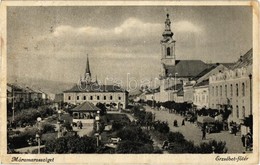 T3 Máramarossziget, Sighetu Marmatiei; Erzsébet Főtér, Autóbusz / Main Square, Autobus (Rb) - Zonder Classificatie