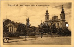 T4 1913 Nagyvárad, Oradea; Katolikus Püspöki Palota A Székesegyházzal. Kiadja Benkő Arthur / Catholic Bishop's Palace, C - Zonder Classificatie