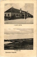 T2/T3 1910 Piski, Simeria; Csárda, Híd. Adler Fényirda / Bridge, Restaurant (EK) - Zonder Classificatie