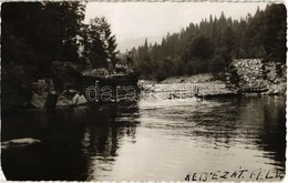 T2/T3 1935 Retyezát, Retezat; Gát, Kirándulók / Dam, Tourists, Hikers. Joánovics Photo - Zonder Classificatie