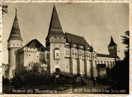 T2/T3 1940 Vajdahunyad, Hunedoara; Vár / Cetatea (Castelul) Huniadestilor / Castle. Bach Photo (EK) - Zonder Classificatie