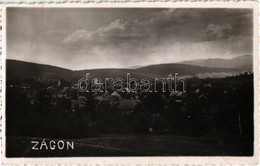 * T2 1942 Zágon, Zagon; Látkép / General View. Photo - Zonder Classificatie