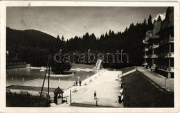 T2 1934 Felsőzúgó-fürdő, Ruzsbachfürdő, Bad Ober Rauschenbach, Kúpele Vysné Ruzbachy; Strand / Swimming Pool, Spa. Foto  - Unclassified