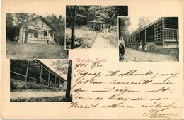 T1/T2 1905 Gnézda, Gnazdy, Hniezdne; Fürdő épületek és Pavilon / Spa Buildings And Pavilion - Unclassified